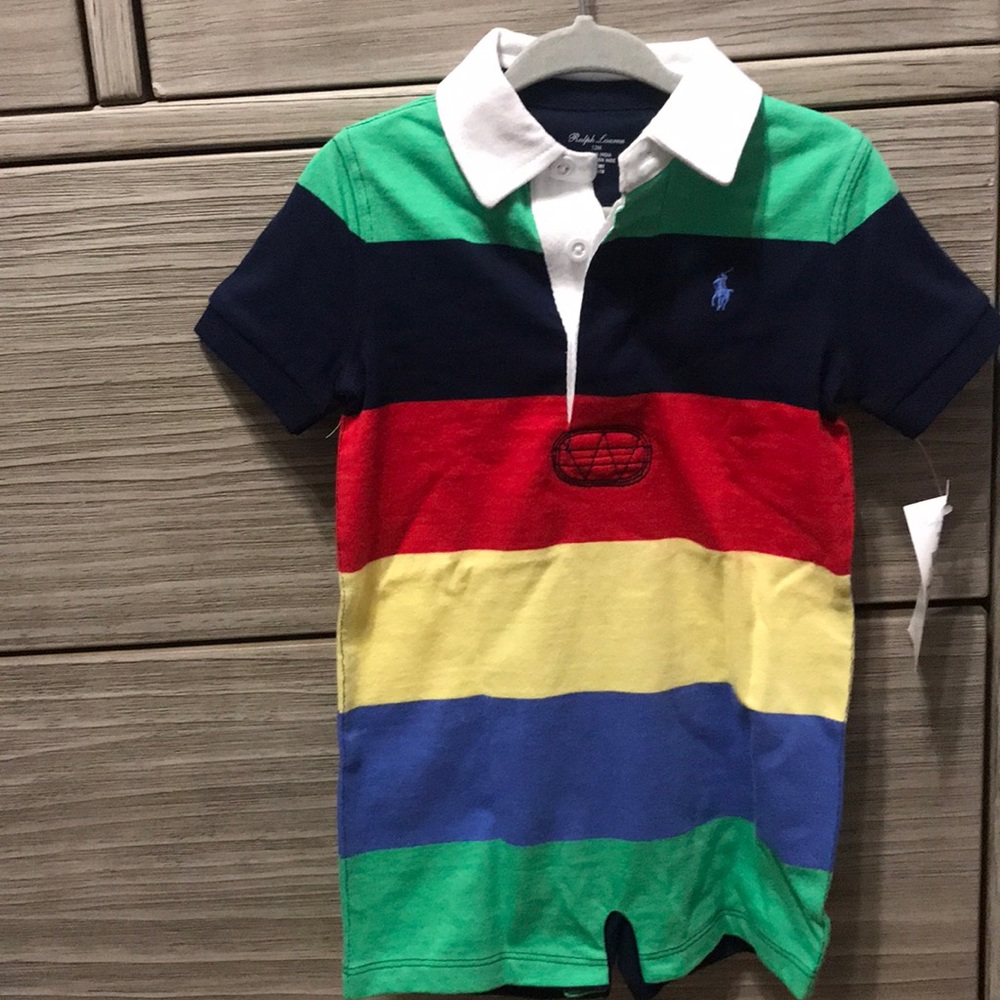 Ralph Lauren striped one piece